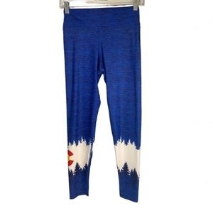 Colorado Threads Hand Crafted Flag Leggings